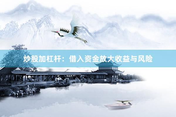 炒股加杠杆：借入资金放大收益与风险